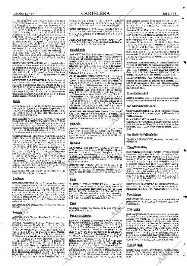 ABC MADRID 13-07-1999 página 95
