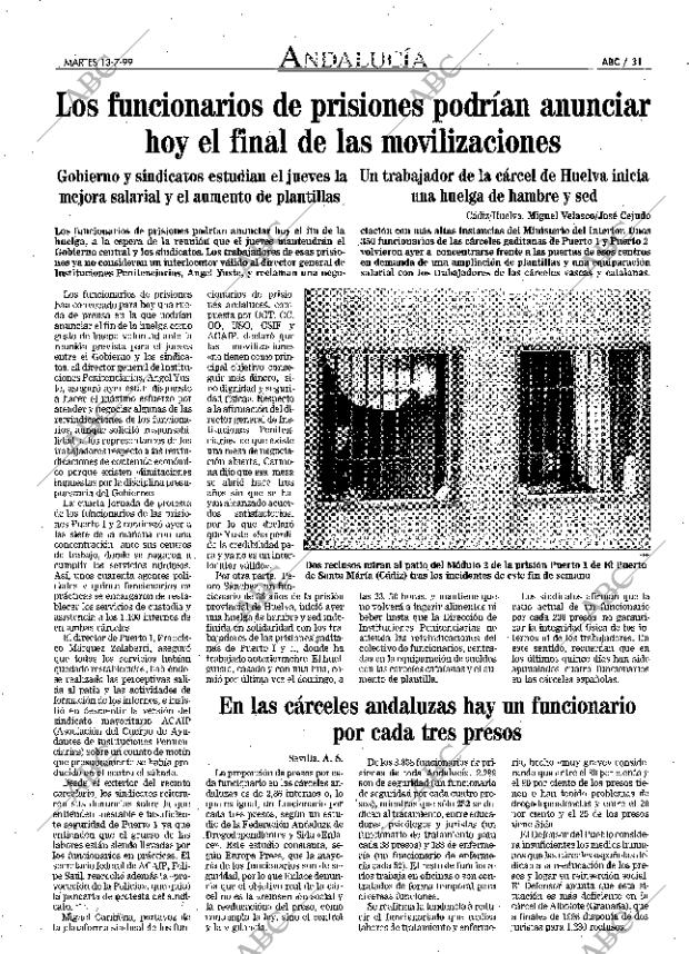 ABC SEVILLA 13-07-1999 página 31