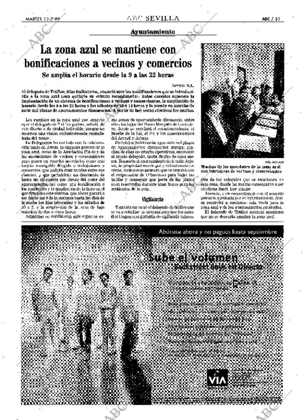 ABC SEVILLA 13-07-1999 página 53