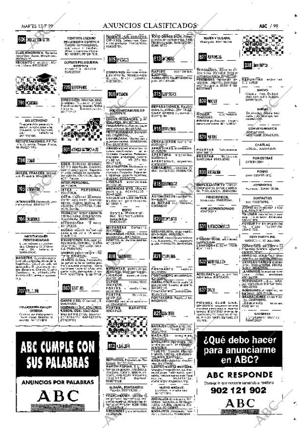 ABC SEVILLA 13-07-1999 página 99