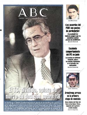 ABC MADRID 14-07-1999 página 1