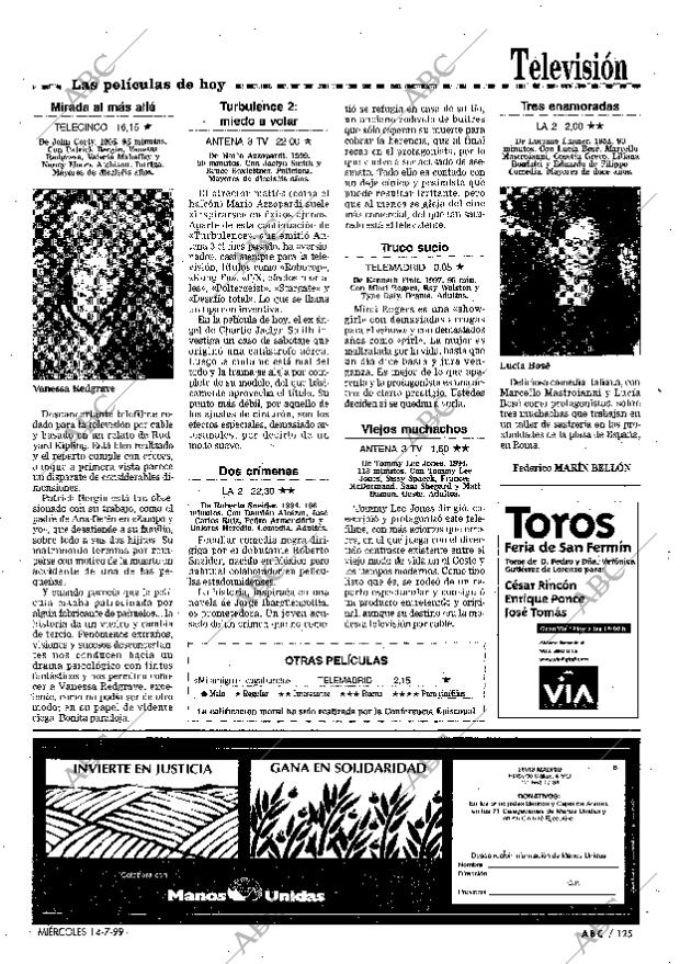 ABC MADRID 14-07-1999 página 125