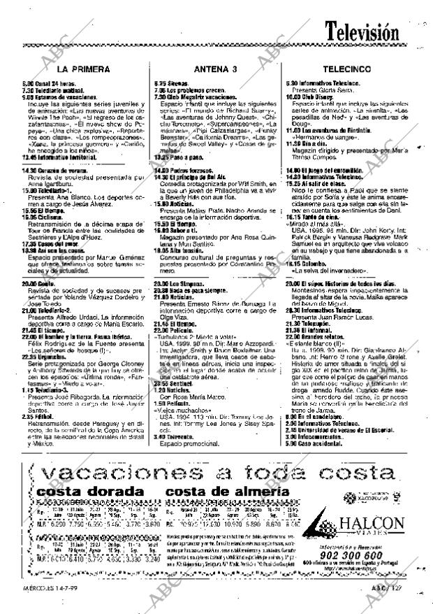 ABC MADRID 14-07-1999 página 127
