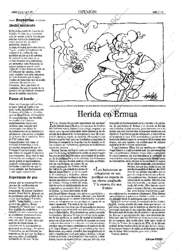 ABC MADRID 14-07-1999 página 15