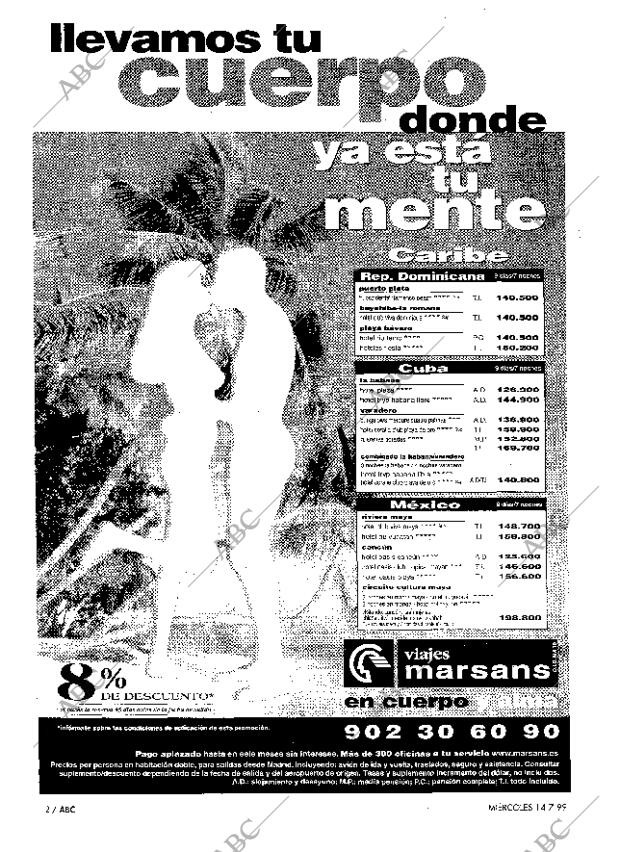 ABC MADRID 14-07-1999 página 2