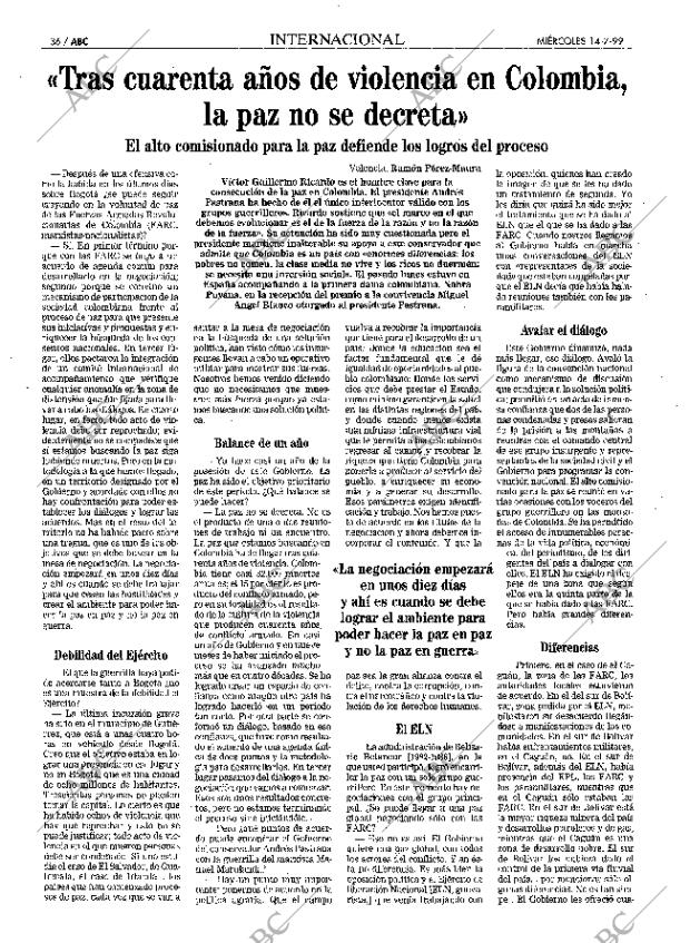 ABC MADRID 14-07-1999 página 36