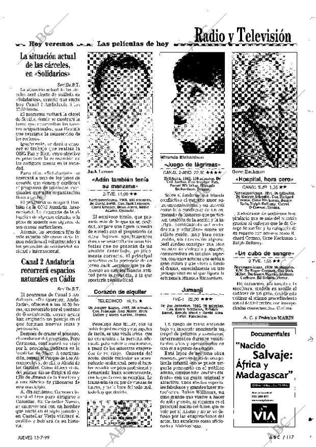 ABC SEVILLA 15-07-1999 página 117