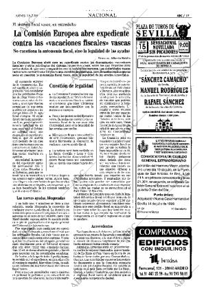 ABC SEVILLA 15-07-1999 página 19