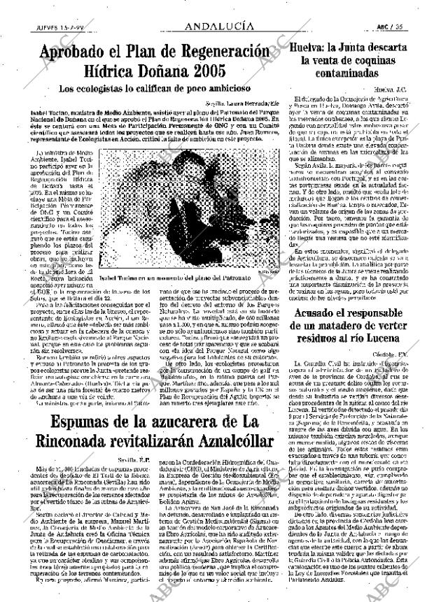 ABC SEVILLA 15-07-1999 página 35