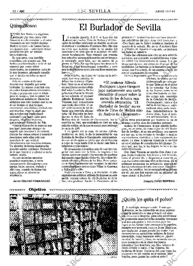 ABC SEVILLA 15-07-1999 página 52