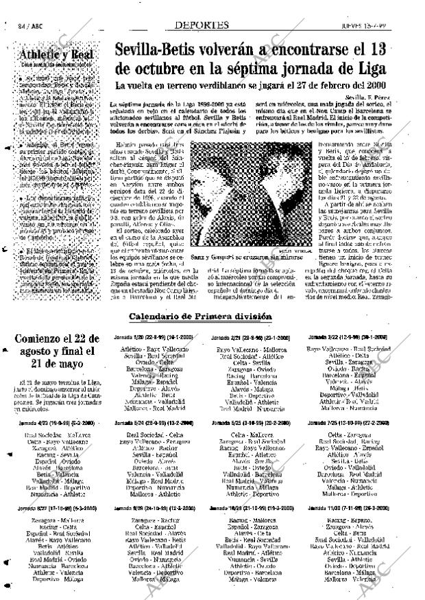 ABC SEVILLA 15-07-1999 página 84