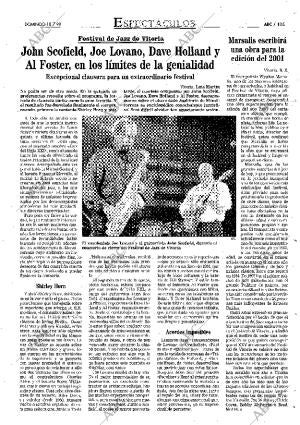 ABC MADRID 18-07-1999 página 105