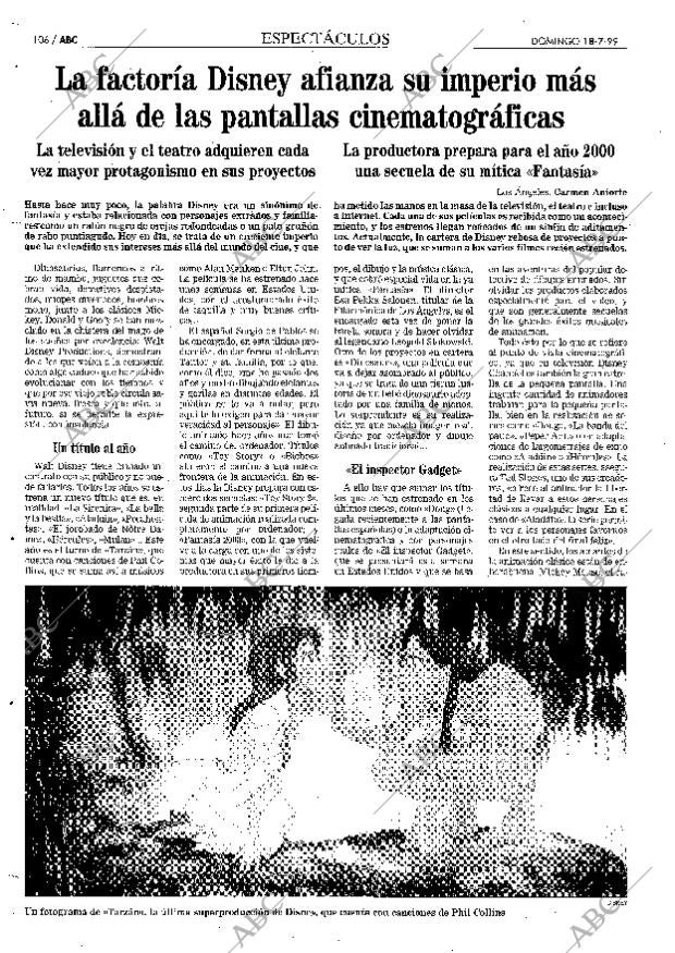 ABC MADRID 18-07-1999 página 106