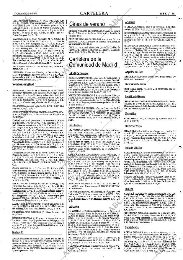 ABC MADRID 18-07-1999 página 115
