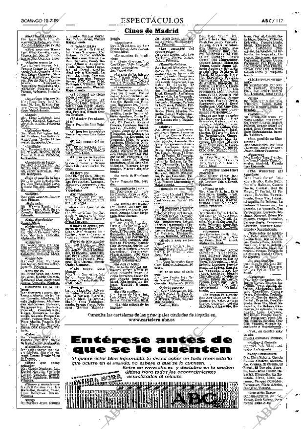 ABC MADRID 18-07-1999 página 117