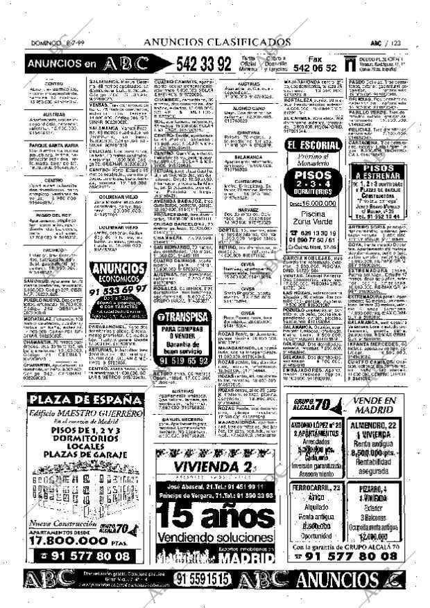 ABC MADRID 18-07-1999 página 123