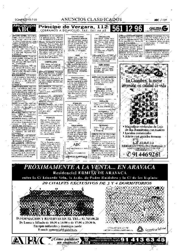 ABC MADRID 18-07-1999 página 129