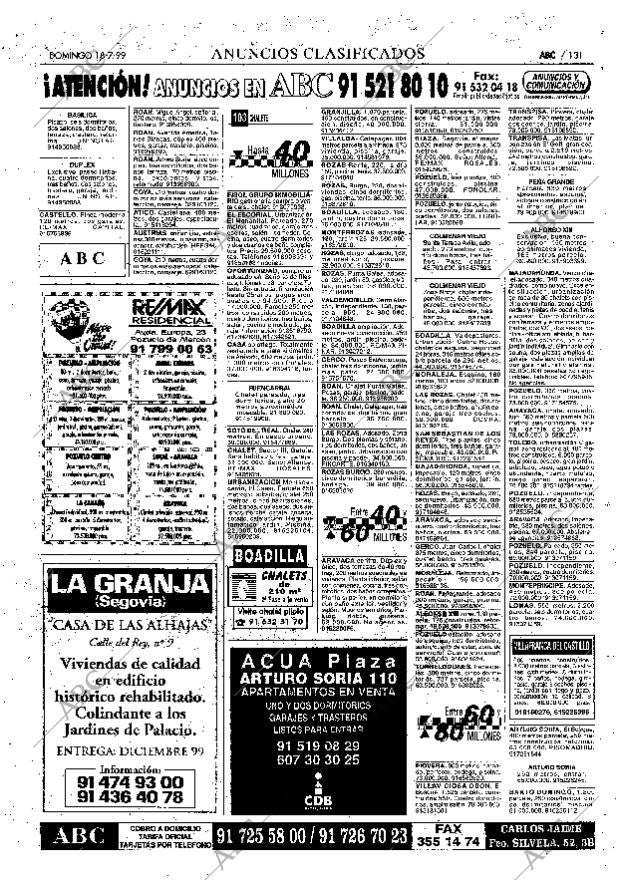 ABC MADRID 18-07-1999 página 131