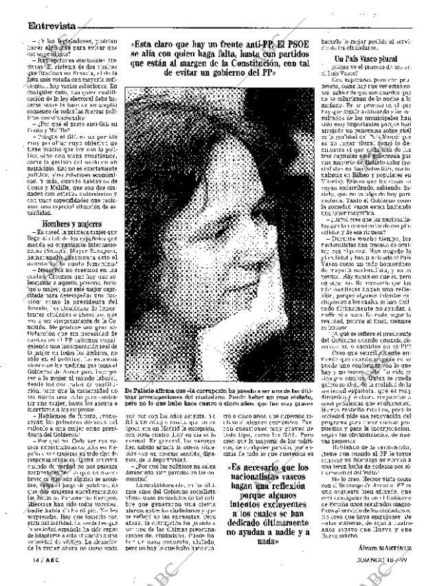 ABC MADRID 18-07-1999 página 14