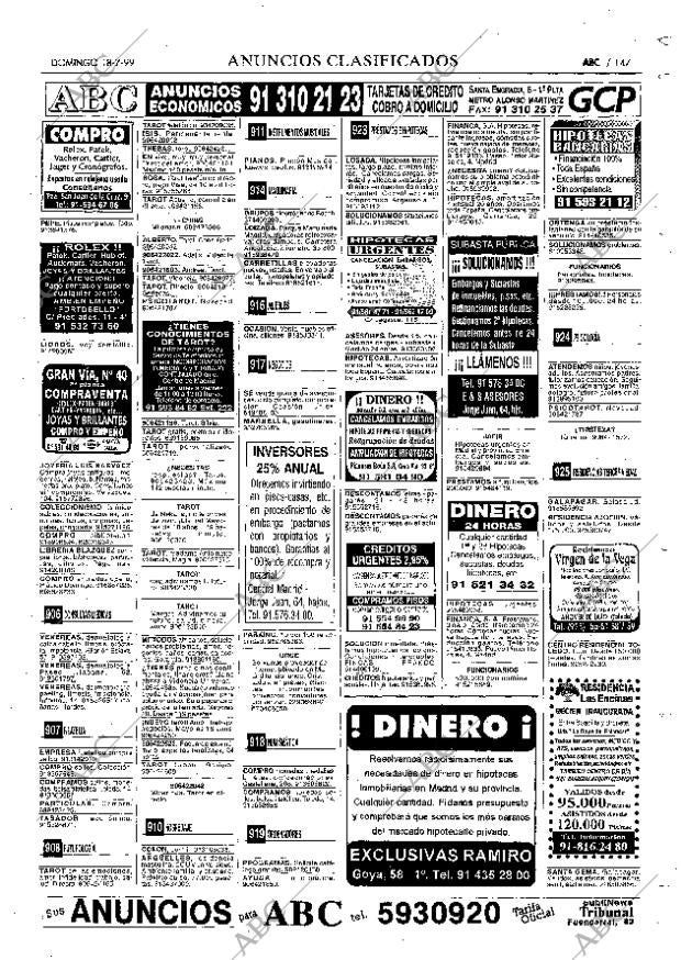 ABC MADRID 18-07-1999 página 147