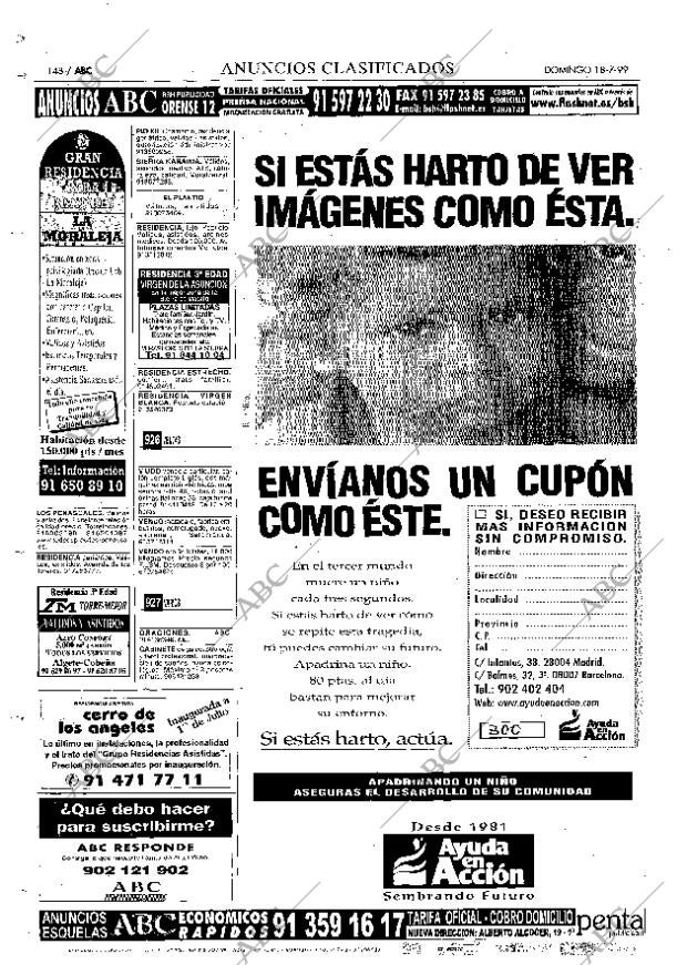 ABC MADRID 18-07-1999 página 148