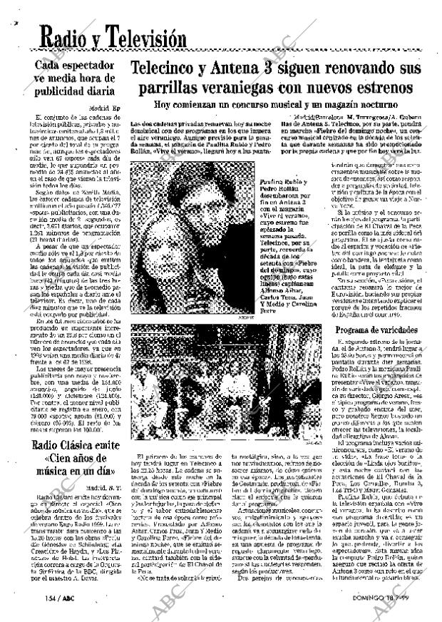 ABC MADRID 18-07-1999 página 154