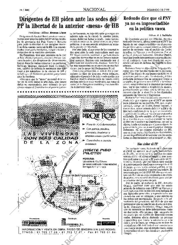 ABC MADRID 18-07-1999 página 28