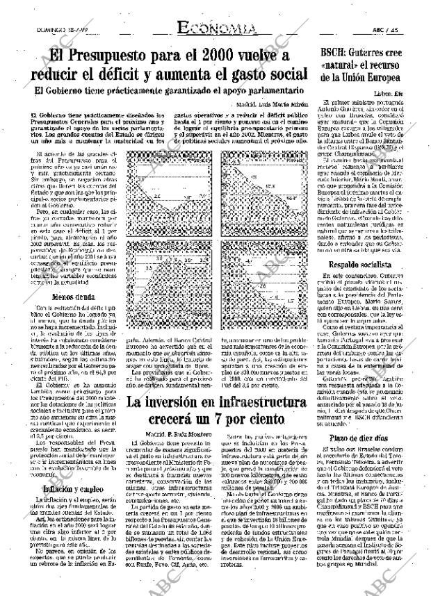 ABC MADRID 18-07-1999 página 45