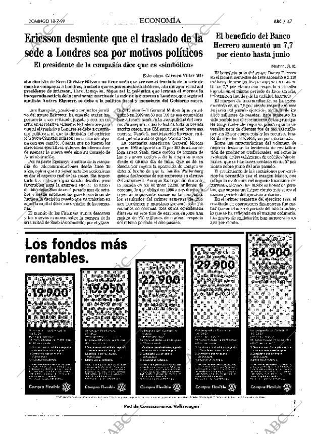 ABC MADRID 18-07-1999 página 47