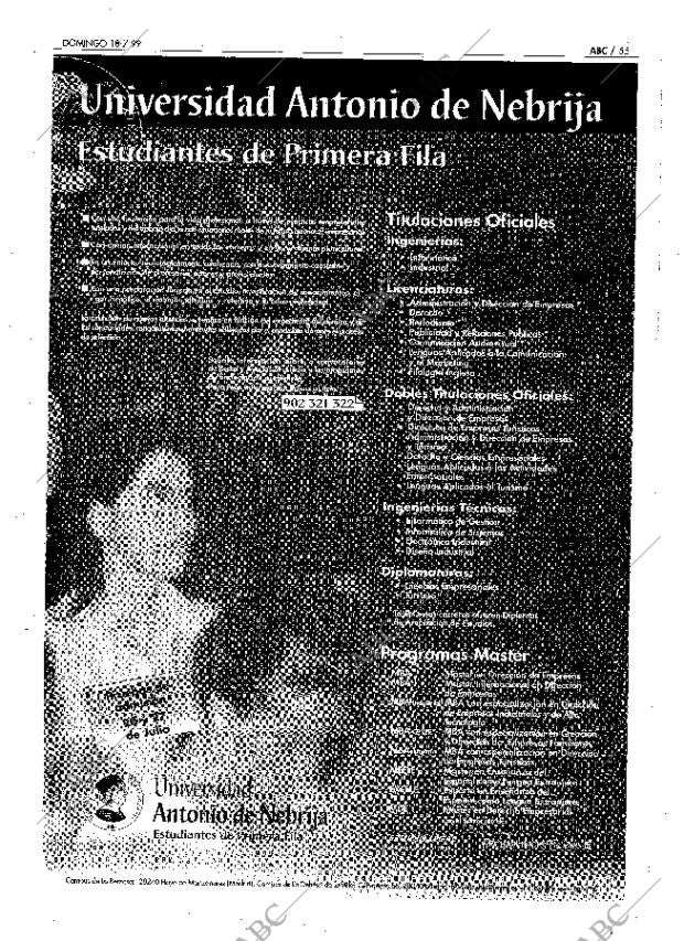ABC MADRID 18-07-1999 página 55