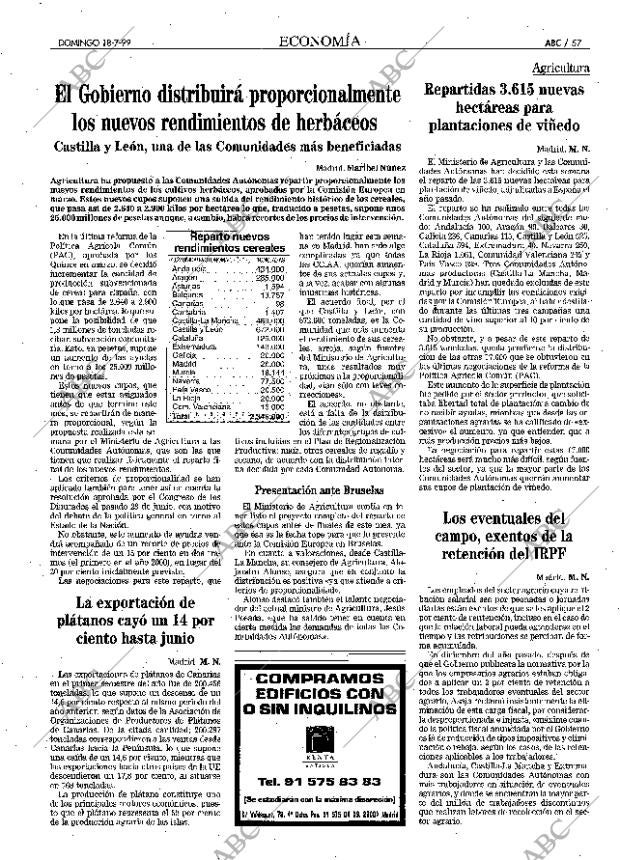 ABC MADRID 18-07-1999 página 57