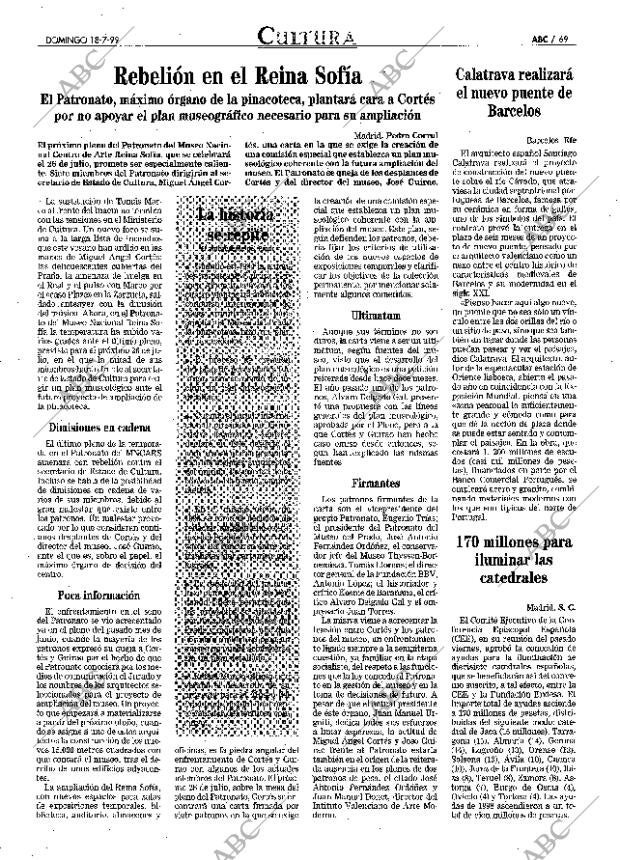 ABC MADRID 18-07-1999 página 69