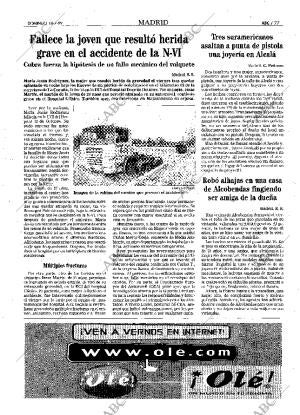 ABC MADRID 18-07-1999 página 77