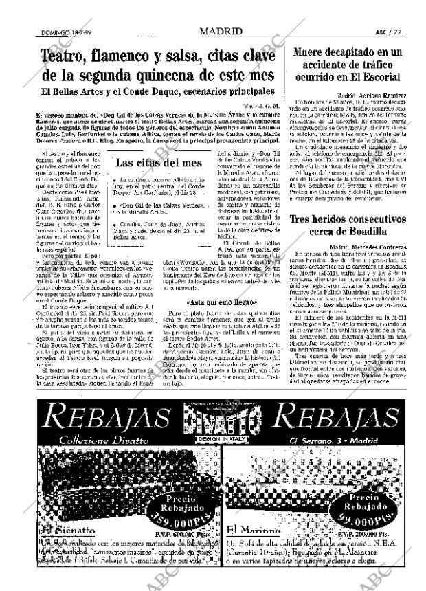 ABC MADRID 18-07-1999 página 79