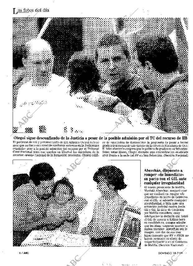 ABC MADRID 18-07-1999 página 8