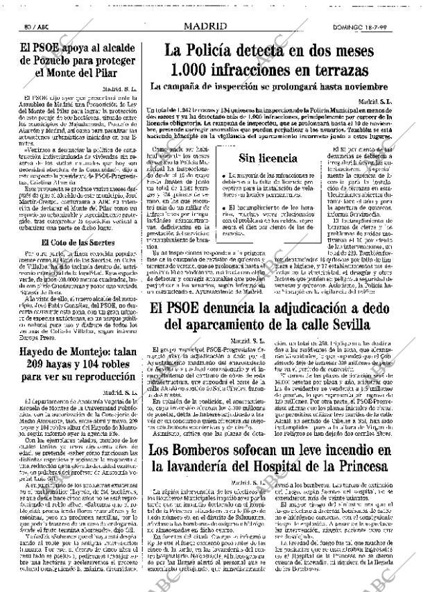 ABC MADRID 18-07-1999 página 80