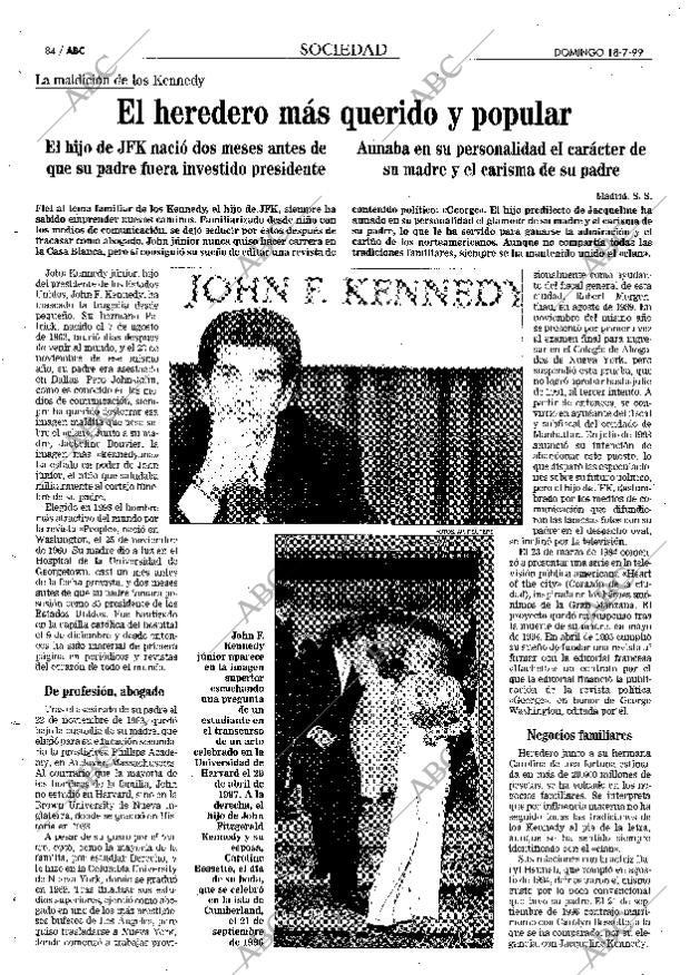 ABC MADRID 18-07-1999 página 84