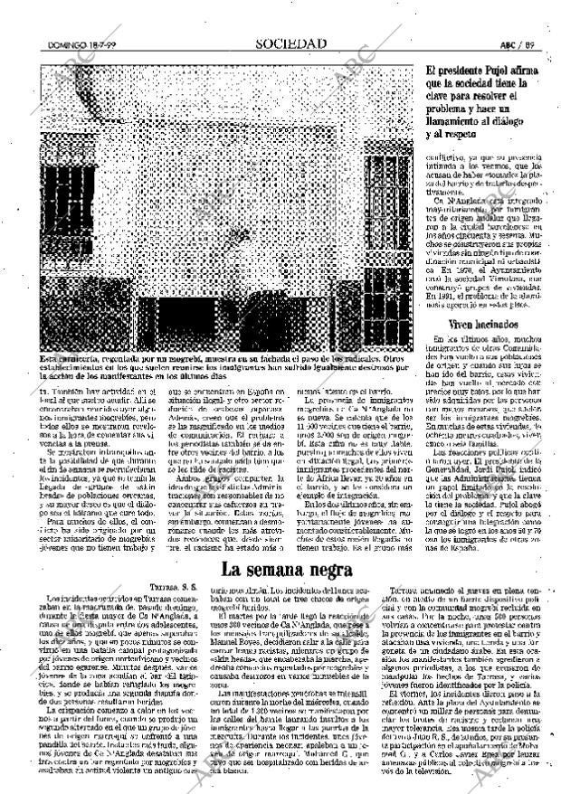 ABC MADRID 18-07-1999 página 89