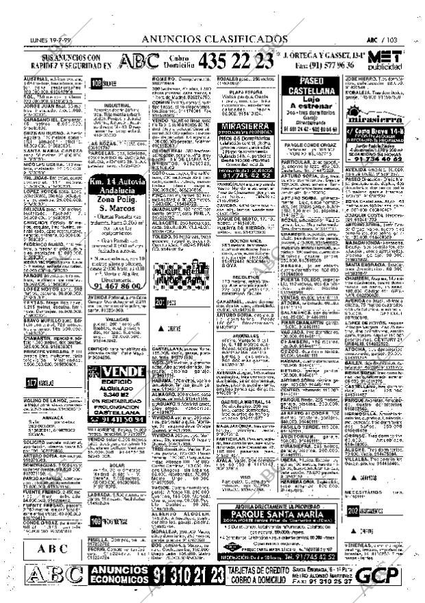 ABC MADRID 19-07-1999 página 103