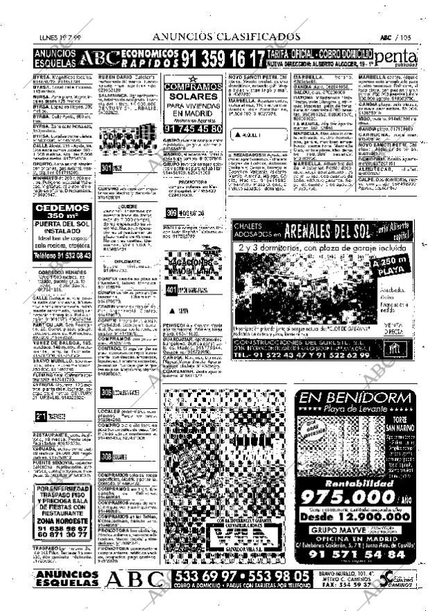 ABC MADRID 19-07-1999 página 105