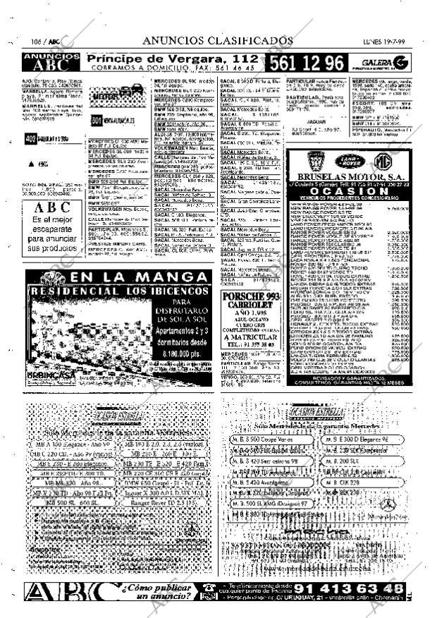 ABC MADRID 19-07-1999 página 106