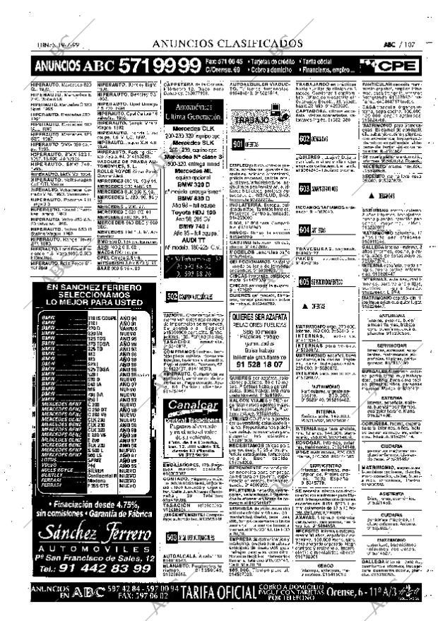 ABC MADRID 19-07-1999 página 107