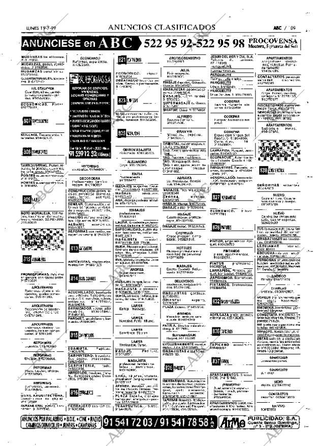 ABC MADRID 19-07-1999 página 109