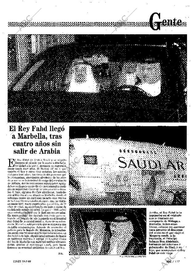 ABC MADRID 19-07-1999 página 117