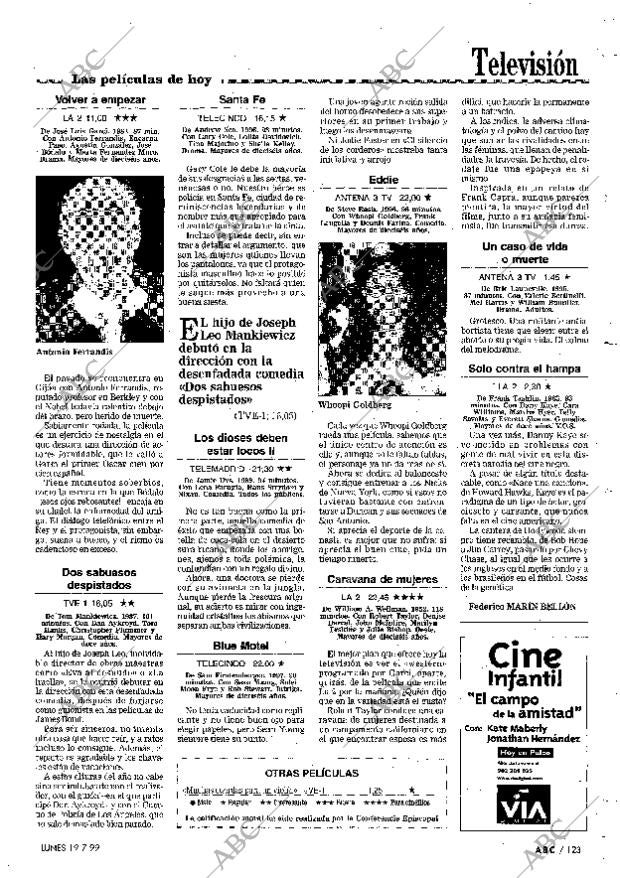 ABC MADRID 19-07-1999 página 123