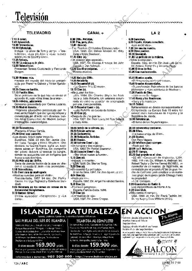 ABC MADRID 19-07-1999 página 126