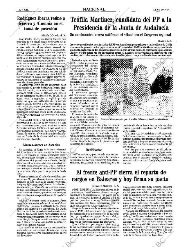 ABC MADRID 19-07-1999 página 20