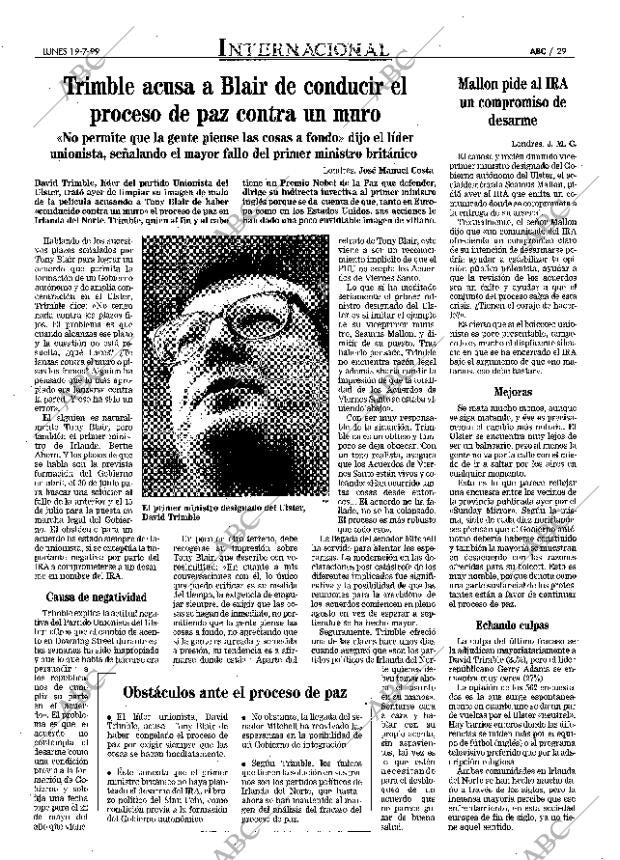 ABC MADRID 19-07-1999 página 29