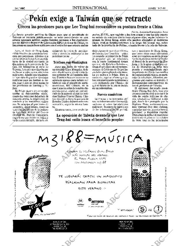 ABC MADRID 19-07-1999 página 34