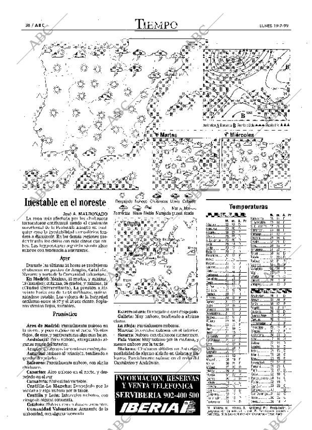 ABC MADRID 19-07-1999 página 38